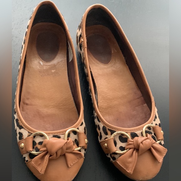 Sperry animal print ballet flats size 7.5 - Picture 2 of 5